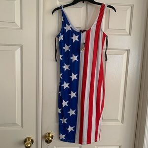 Material Girl American Flag Dress